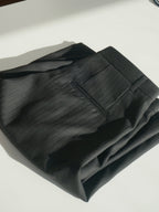 Wide double pleated shorts Fine wool