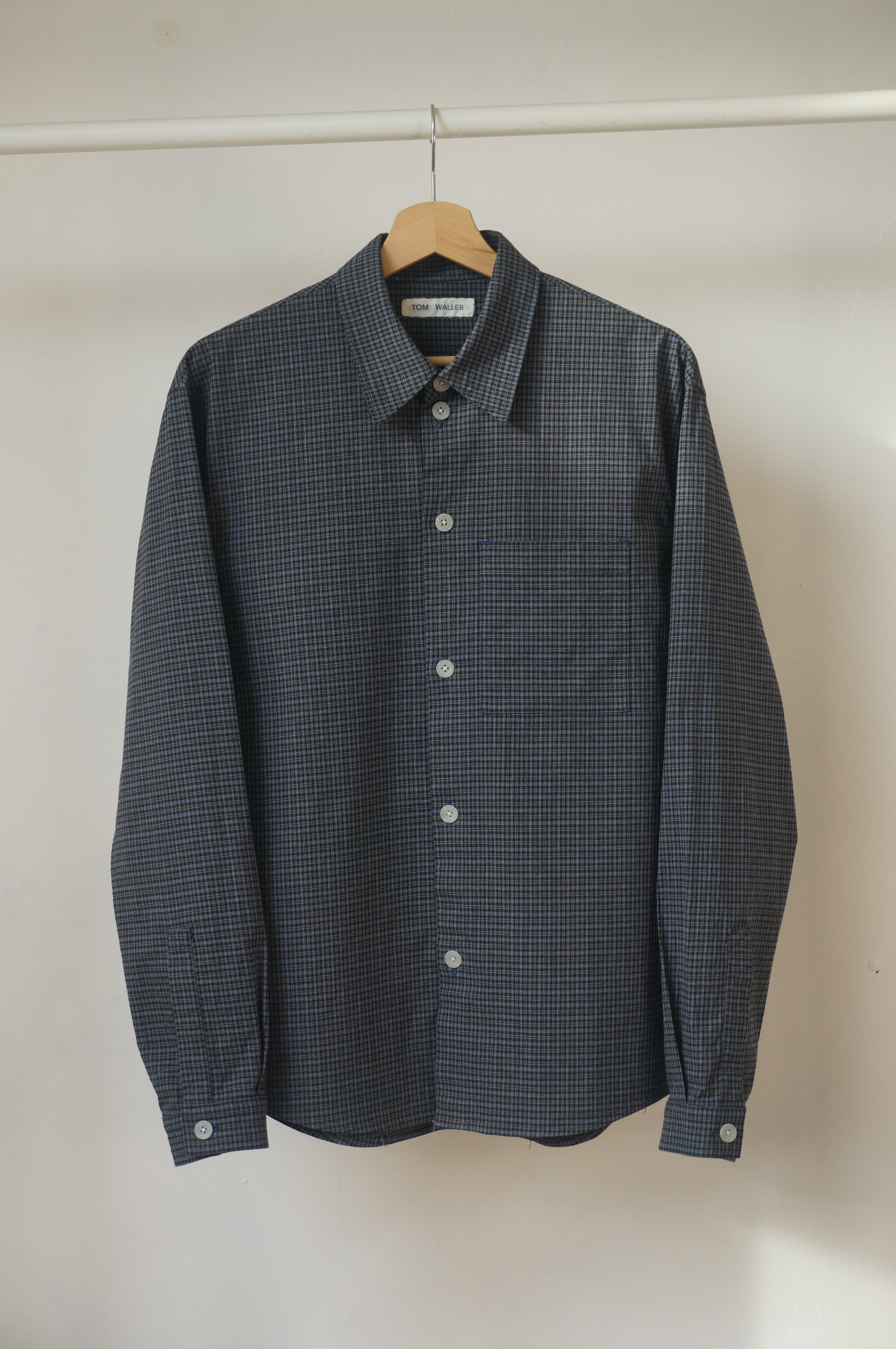 Relaxed checked shirt