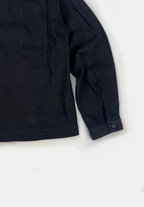 Full pleat soft denim jacket