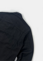 Full pleat soft denim jacket